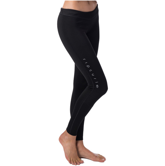 2024 Rip Curl Frauen G-Bomb 1mm Long Surf Pant WPA5AW - Black